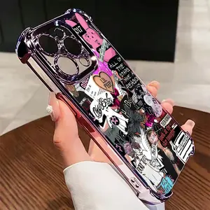 Lil Peep Vibe Phone Case for iPhone 17 16e 16 15 14 13 12 11 Mini Pro Max Air X XR Xsmax 8 7 Plus, Protective Anti-Drop Shockproof Transparent Soft Back Cover