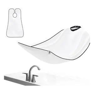 Beard Bib & Apron for Men – Beard Catcher for Shaving & Trimming, Non-Stick Grooming Cloth, Comfortable Valentines Gift