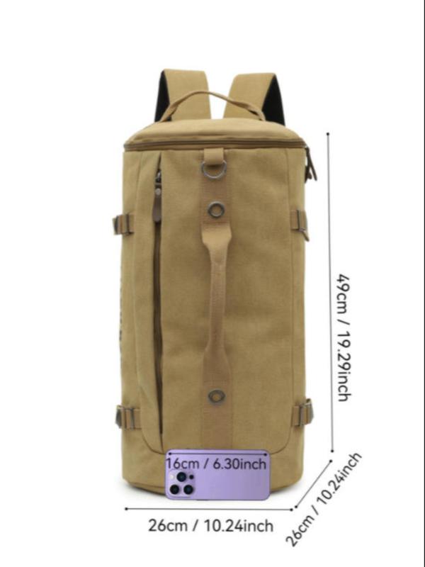 Unisex Casual Large Capacity Sports Travel Backpack, Trendy Retro Backpack, Fashionable Backpack for Daily Use & Outdoor Adventure, Durable Outdoor Rucksack