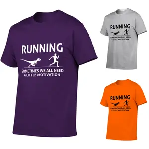 Men's Motivational Running Graphic T-Shirt,Trendy Soft Short Sleeve Crew Neck Y2k Graphic Tee for Casual Streetwear,Gym,Workout | Holiday Gift for Dad,Husband,Boyfriend (Father's Day,Christmas,Birthday),Plus Size T-Shirts,Men Colthing