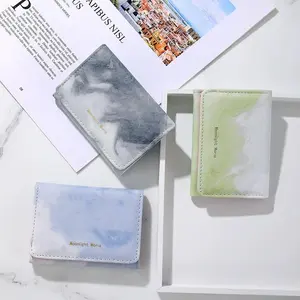 【Groove】Triple Wallet, For Women And Girls, New Design 2026, Good-looking, Cute, Small Coin Wallet Card Holder, Short Wallet Style, Rectangular Ins Style Leather Wallet wallets women wallet women china tiktok shop purses everyday purse everyday mom purse