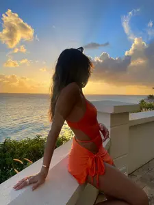 Pôr Do Sol Sarong Skirt