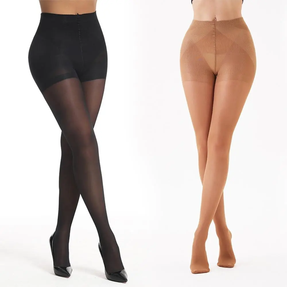 Women’s 40D Sheer Tights, High Waisted Tummy Control Pantyhose, Soft Stretch Nylon Stockings with Reinforced Toe, Natural Look Legwear, Comfortable Breathable Control Top Hosiery for Women Daily Wear, Office, Work, Dresses, Party and Casual Outfits Clothe