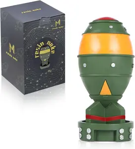 Mini Nuke, Merchandise for , Nuclear Bomb Statue,  Props Decor,  for  and Gamer Birthday Christmas (Green)