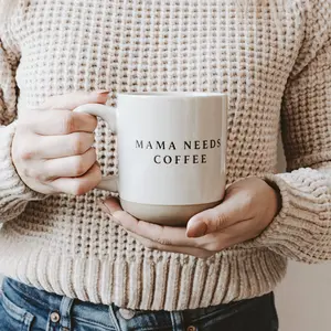 Mama Needs Coffee Stoneware Mug