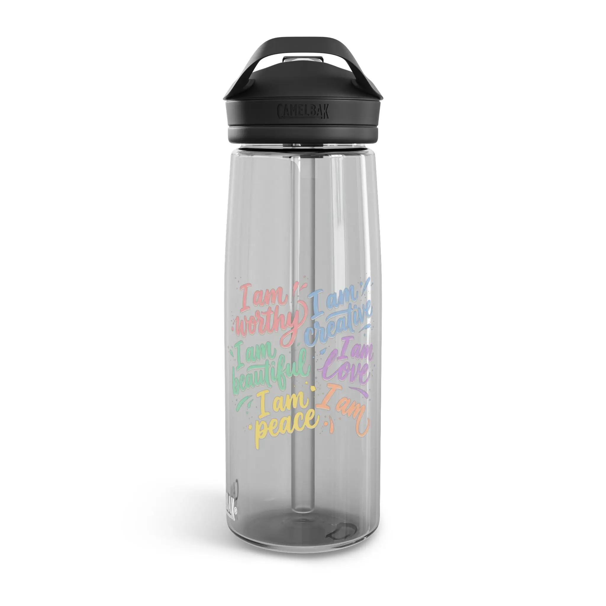 I Am Peace mantra water bottle | CamelBak Eddy 20oz/25oz