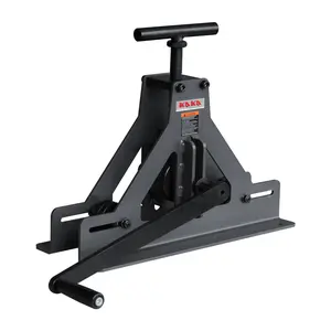 Tube Roller Manual Square & Rectangular Tube Bender for 1 - 1/2"x 14 Gauge Square Tubes, Mild Steel/Copper/Aluminum Bending, Multi - Pass Operation for Curves & Circles TR-40
