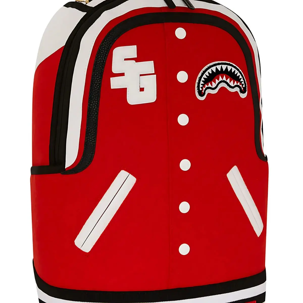 SPRAYGROUND: VARSITY SHARK DLX BACKPACK