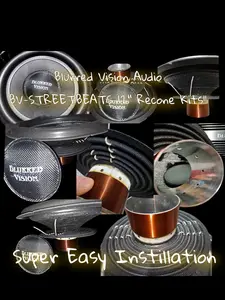 Blurred Vision Audio BV-STREETBEATS12.4  RECONE KIT 12"
