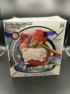 2023 Topps Finest MLB Baseball Factory Sealed Hobby Box