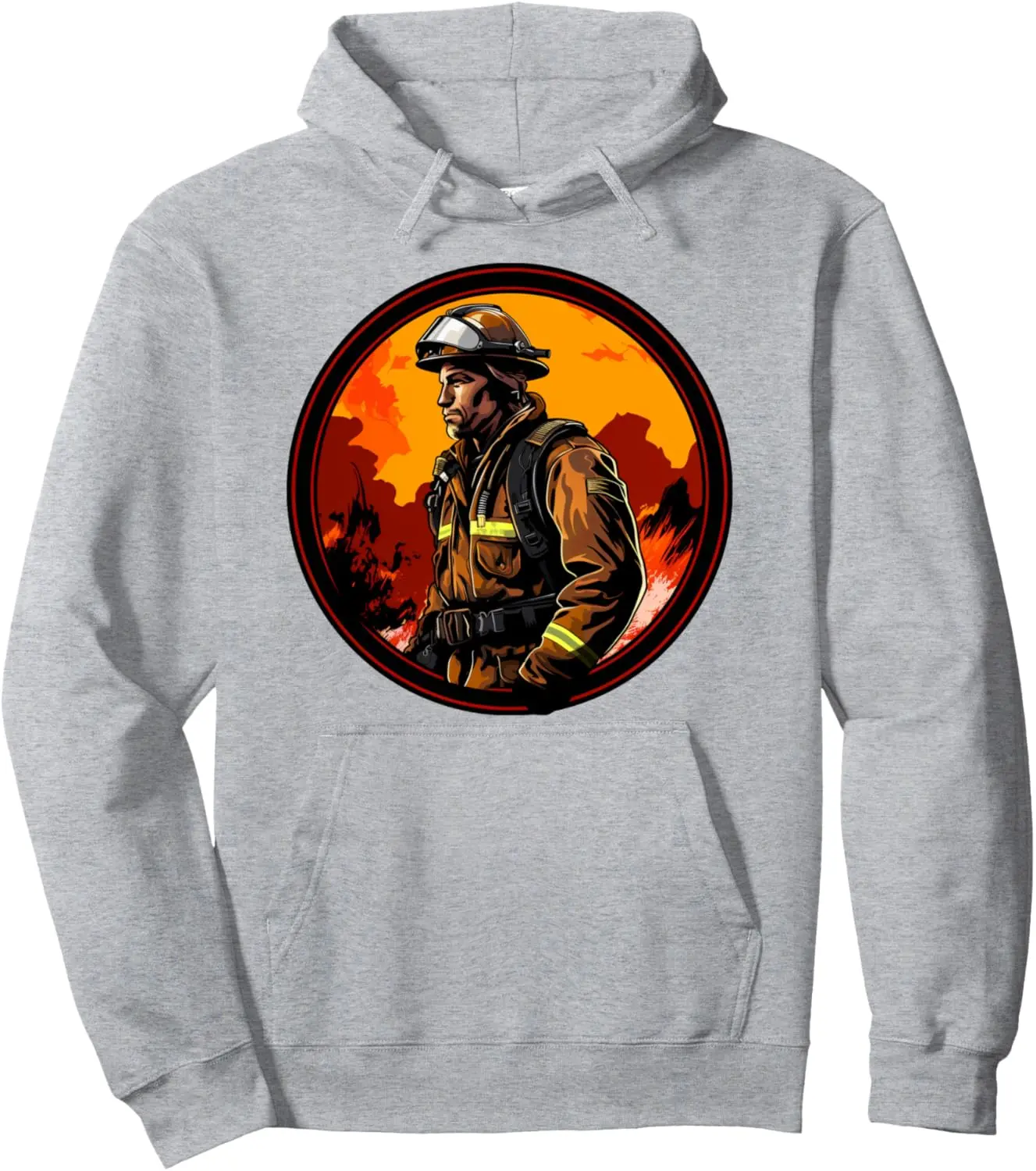 Firefighter Pullover Hoodie