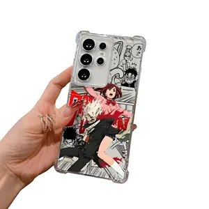 Anime DAN DA DAN Phone Case Suitable for Samsung Galaxy S25 S24 S23 S22 Shockproof Transparent Soft Back Cover