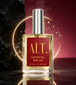 ALT. FRAGRANCES Crystal No. 23 Extrait de Parfum 60ml Unisex, Premium Baccarat Rouge 540 Dupe Fragrance with Jasmine, Amberwood & Cedar, Ultra Long-Lasting Warm Oriental Scent for Men and Women