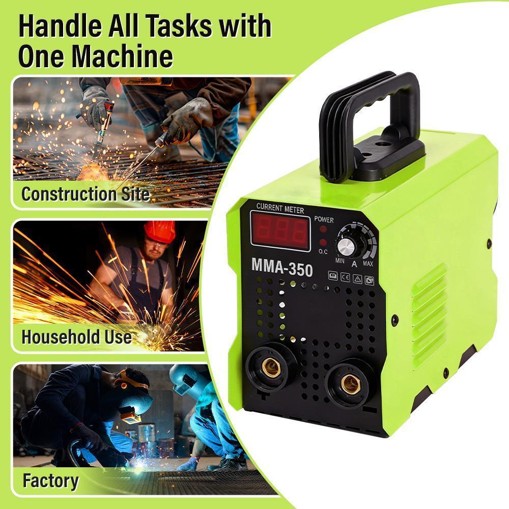 Portable 110V Stick Welder, IGBT Inverter Welding Machine with LCD Display, Auto Current Matching, Beginner Friendly Arc Welder Kit