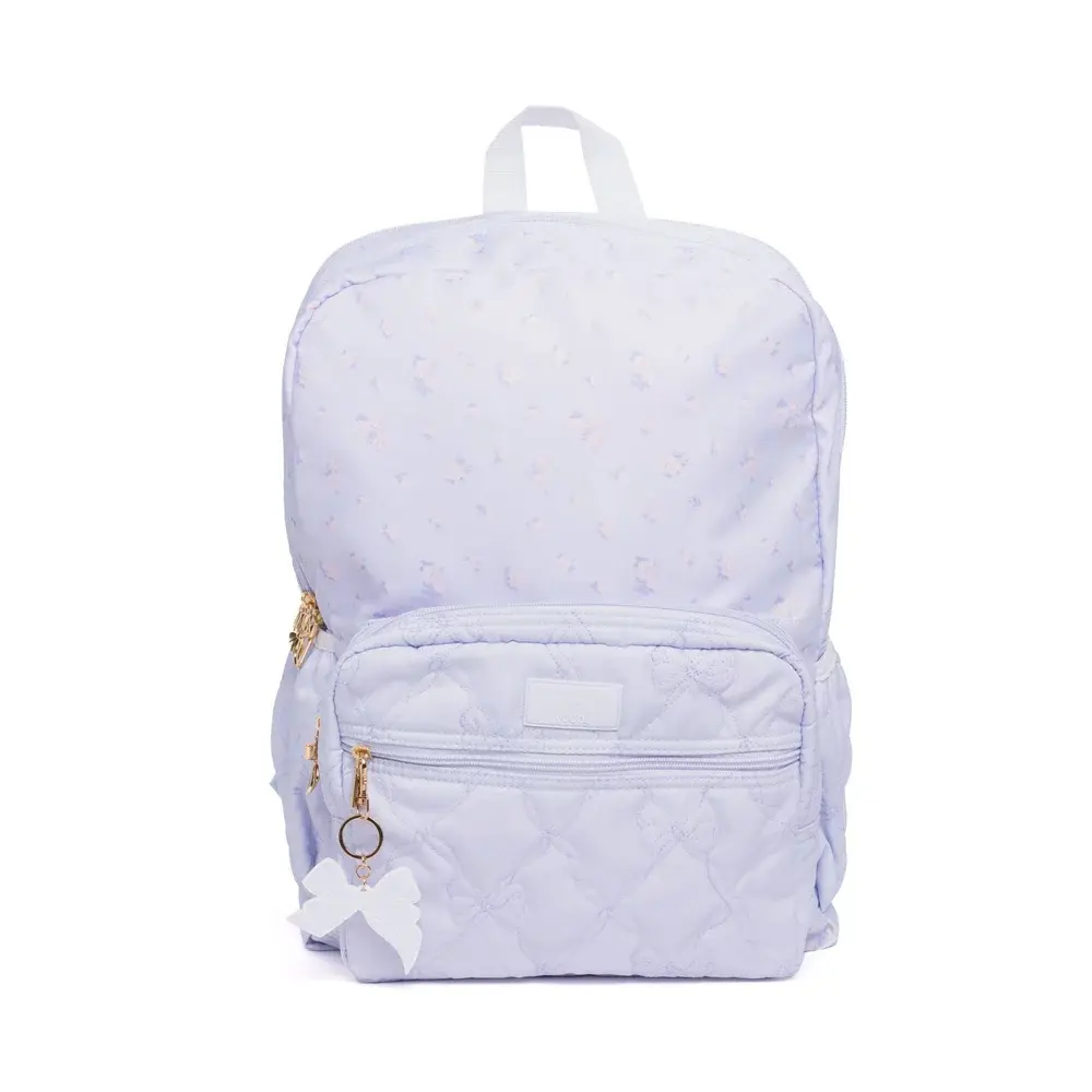 LoveShackFancy - Yoobi Everblooming Rosettes Ditsy Backpack Breezy Blue