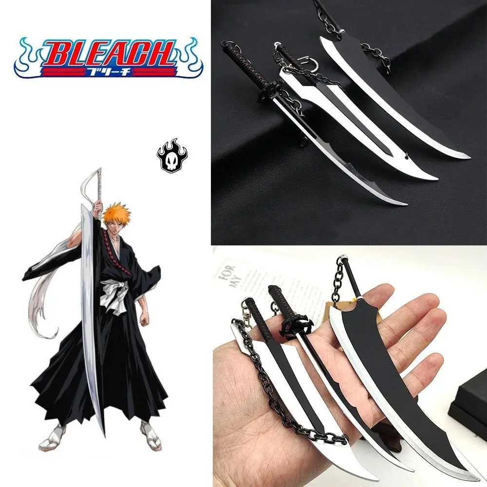 Anime Katana Keychain with Steel Body, Japanese Sword Replica for Anime & Manga Fans, Collectible Prop & Cosplay Item, Gift Ideas, Role Play
