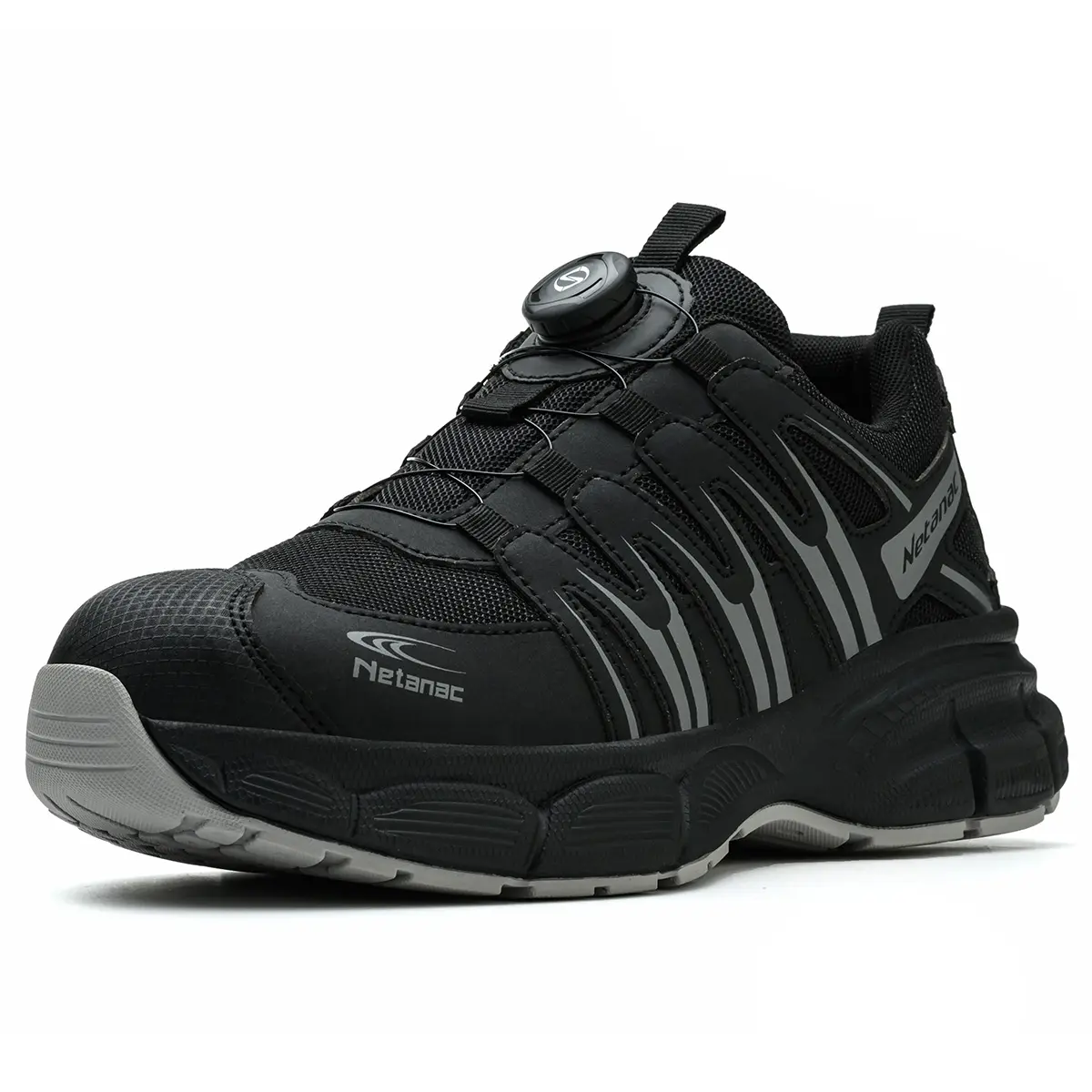 NETANAC Steel Toe Shoes for Men Women Comfortable Breathable Safety  Sneakers with Durable Soft Sole & Puncture-Resistant Kevlar Midsole -  TikTok Shop