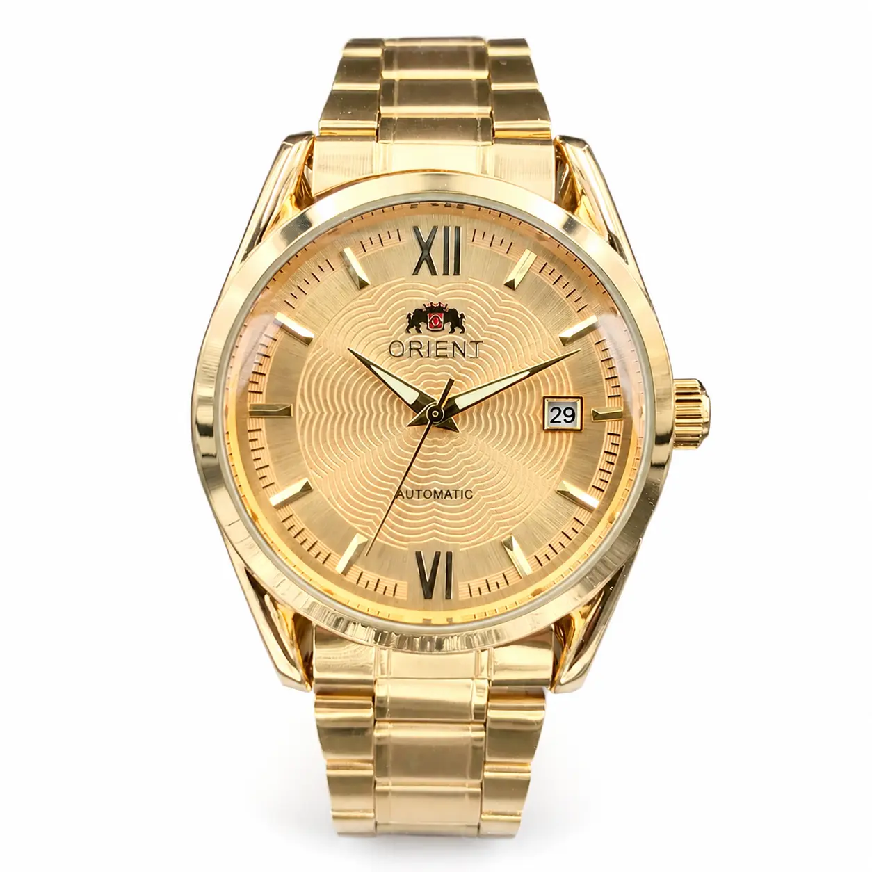 BrightHomePro AAA Grade Men's Luxury Multi-Function Full Steel Automatic Mechanical  Watch with Sapphire Crystal