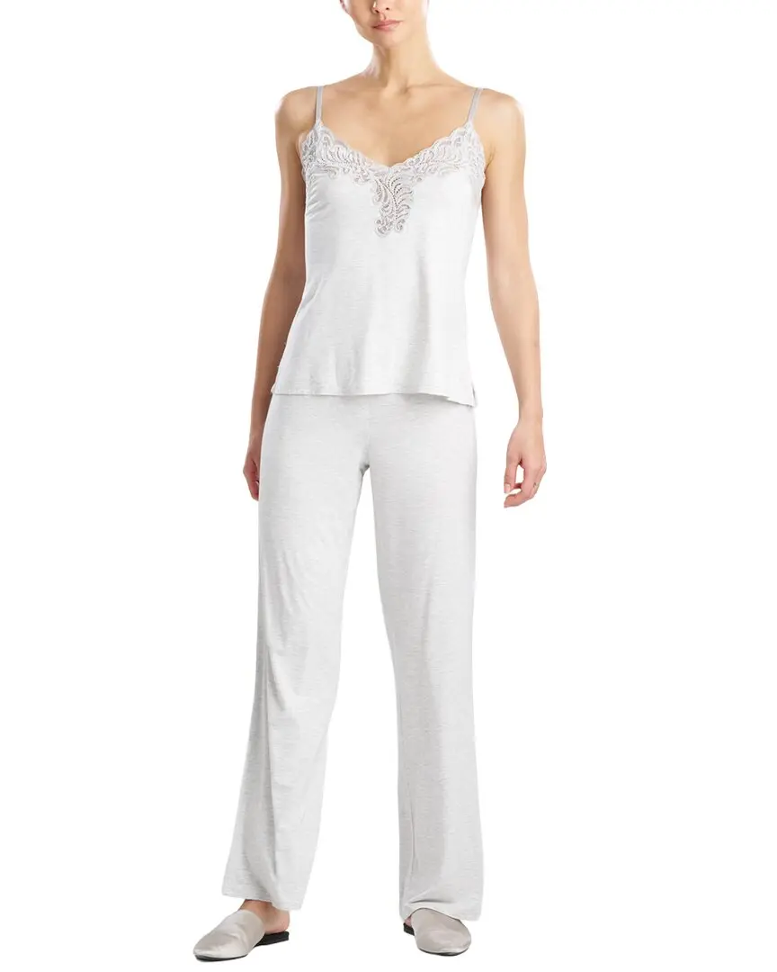 Natori Feathers Essentials Lace Cami Pajama Set