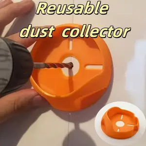 Dust Collection Drill Adapter, Collects Wall Dust, Keeps Floors Clean, Ideal for Construction and Home Use, Easy to Clean, Durable