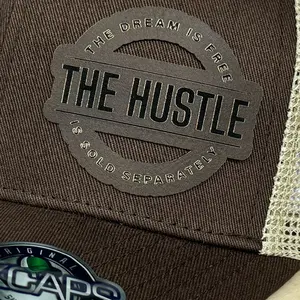 The Hustle hat collection / SnapBack trucker hat - funny and unique laser engraved