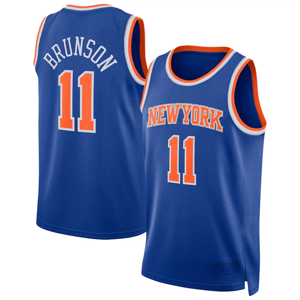 Unisex #11 Blue Basketball Jersey Breathable Mesh Sleeveless Sports Fan Shirt for Adults