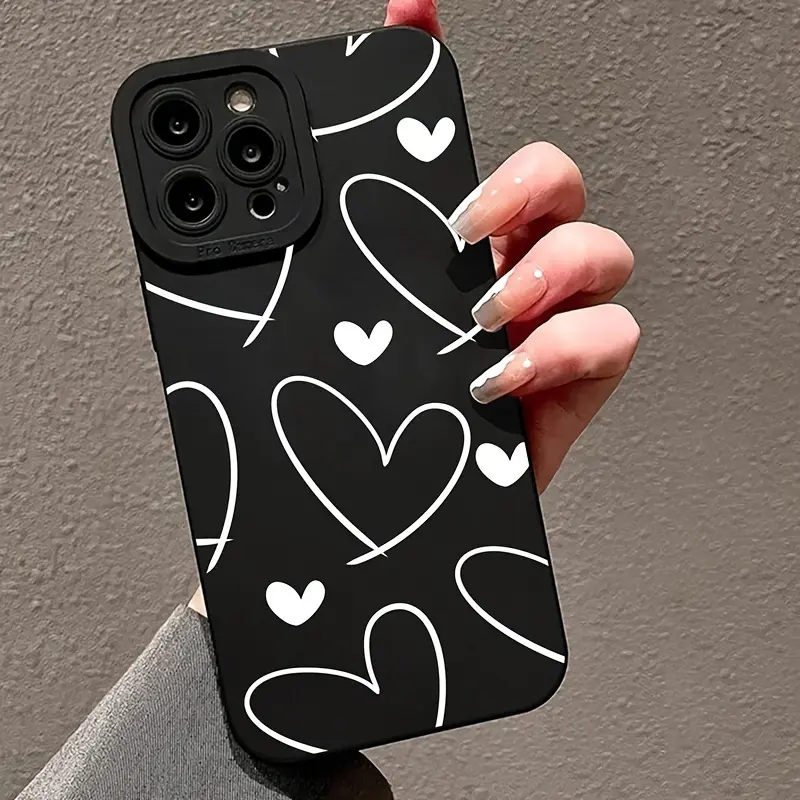 Black Brow TPU Protective Cellphone Cover - Precise Cutouts, Compatible with iPhone X,XS,XS Max,11,12,12 Mini,13,13 Mini,14,15,16,16E,17, Handheld Phone Accessories, Ideal Holiday Gift for Loved Ones,summerwins