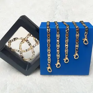 New Kids Gold Plated Bracelet - Fashion Accessory for Boys and Girls, Durable & Tarnish Resistant, Perfect Present for Babies, Available in Multiple Sizes