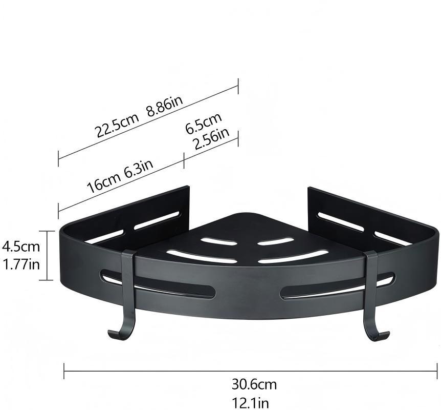2026 Upgraded Aluminum Triangle Shower Caddy, 1/2/3-Tier Corner Shelves, Drill-free Suction Cup Wall Mount,Rustproof Bathroom Shower Organizer with Towel Hooks,Wall Mounted Storage Rack,Stainless Steel Bathroom Accessories Set,Mother's day gifts 2026 Upgraded Aluminum Triangle Shower Caddy, 1/2/3-Tier Corner Shelves, Drill-free Suction Cup Wall Mount,Rustproof Bathroom Shower Organizer with Towel Hooks,Wall Mounted Storage Rack,Stainless Steel Bathroom Accessories Set,Mother's day gifts