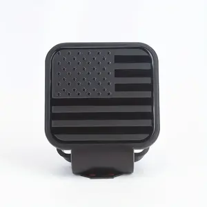 TrailerhitchcoversTrailer Hook Cover Tube with American Flag, Suitable for TOYOTA for Ford for JEEP for for NISSAN for DODGE for Lamborghini for Mercedes-Benz RV SUV ATV UTV Rubber Receiving Tube Hook Plug Cap