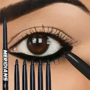 6pcs waterproof and sweat-proof eyeliner pencils, smudge-proof and long-lasting, suitable for both stage makeup and everyday looks, ideal for makeup enthusiasts and beginners, perfect as a Christmas gift.