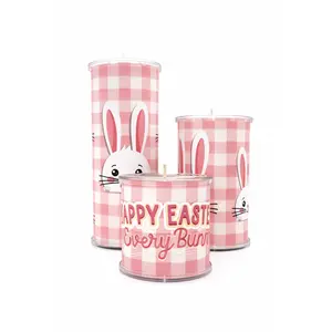Happy Ester Bunny Wrap Set - Reusable Holiday Decor | Wrap A Candle