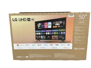 LG 50" 4K UHD UA75 AI Smart TV, 50UA7500