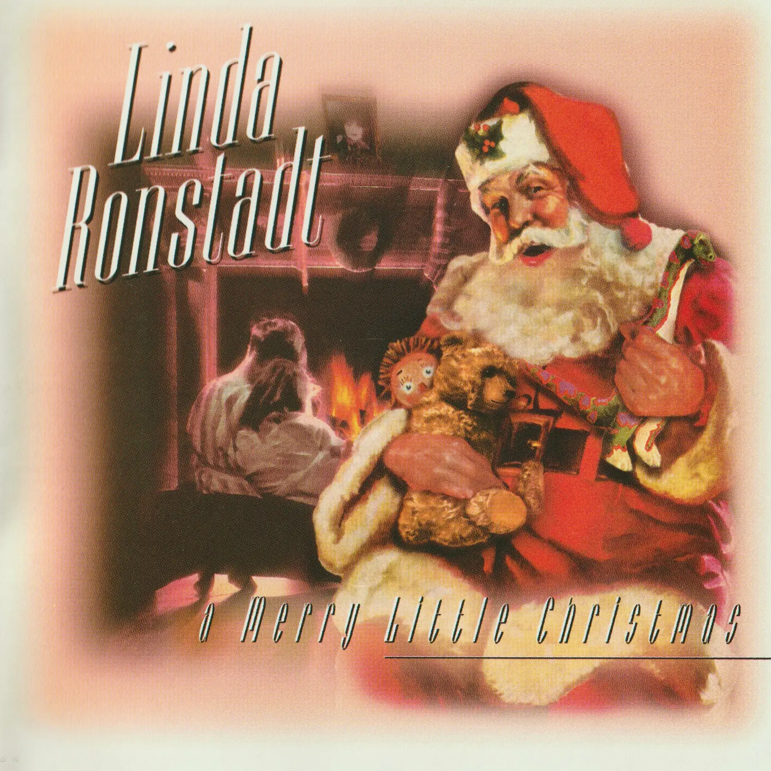 Linda Ronstadt - A Merry Little Christmas  [VINYL RECORD - LP] Colored Vinyl, 140 Gram Vinyl, Silver, Rmst, Reissue