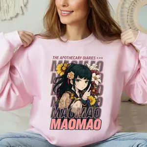 Maomao Anime Inspired Apothecary Diaries Tee, Cute Manga Shirt, Gift For Anime Fans Sweatshirt, Japanese Aesthetic Hoodie, Unisex Sweater Pullover Tee