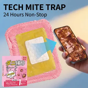 Japanese Dust Mite Eliminator Sachet | Scented Mite Dust Mite Catcher with Visible Results Trapping Pad & Repellent