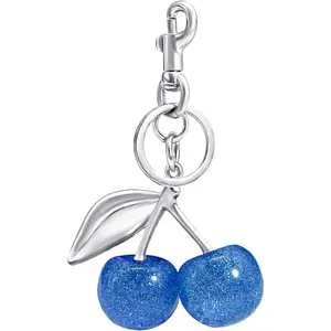 Cherry Keychain for Women Strawberry Apple Bag Charm Key Chain Accessories Gifts for Birthday Christmas Valentine Day