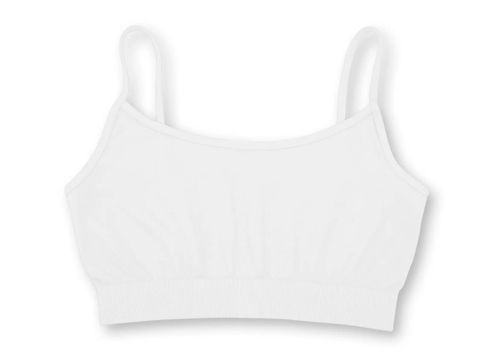 KURVE KIDS BUTTER SOFT BASIC BANDEAU CAMI TOP - TRAINING BRA