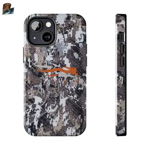 MagSafe Vintage Sitka Waterfowl Camo Hunting Phone Case - Protective Casing for iPhone 16 ProMax,15,14 Plus,13,12 Mini,11 Pro - Durable Smartphone Handheld Devices Accessory for Outdoor Use