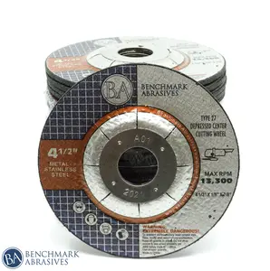 4-1/2" x 1/8" x 7/8" T27 Pipeline Wheel - 25 Pack