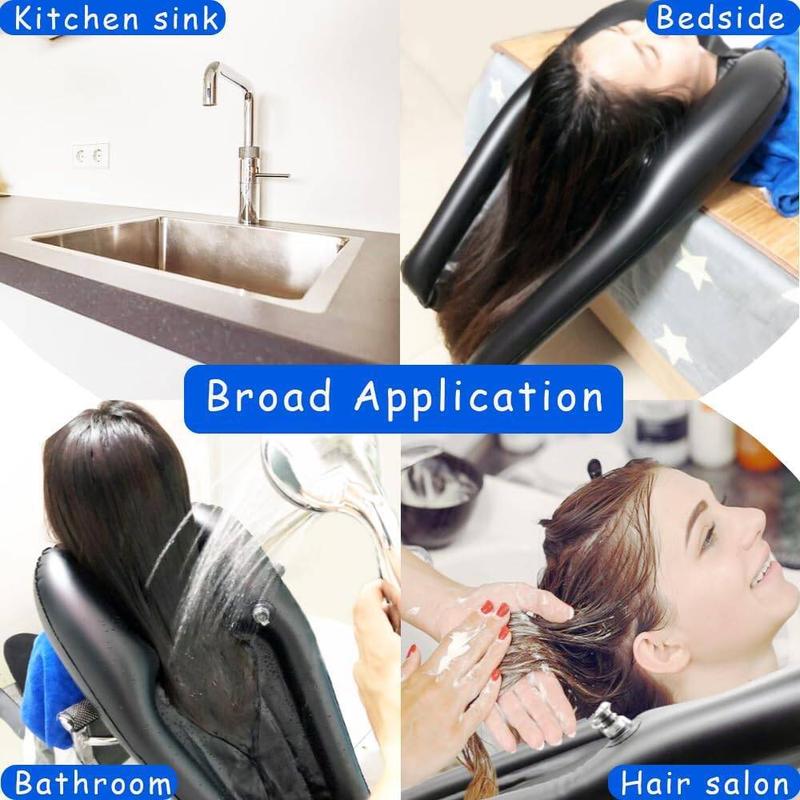 Inflatable Shampoo Basin, Portable Hair Washing Tray for Bedridden, Elderly, and Disabled – Lightweight and Convenient for Home Use