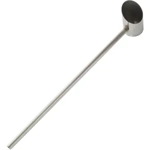 Cotton Candy Scoop, Long Handle Large Caliber Marshmallow Machine Spoon, Stainless Steel Sugar Spoon for Cotton Candy Floss Machine Spare Parts