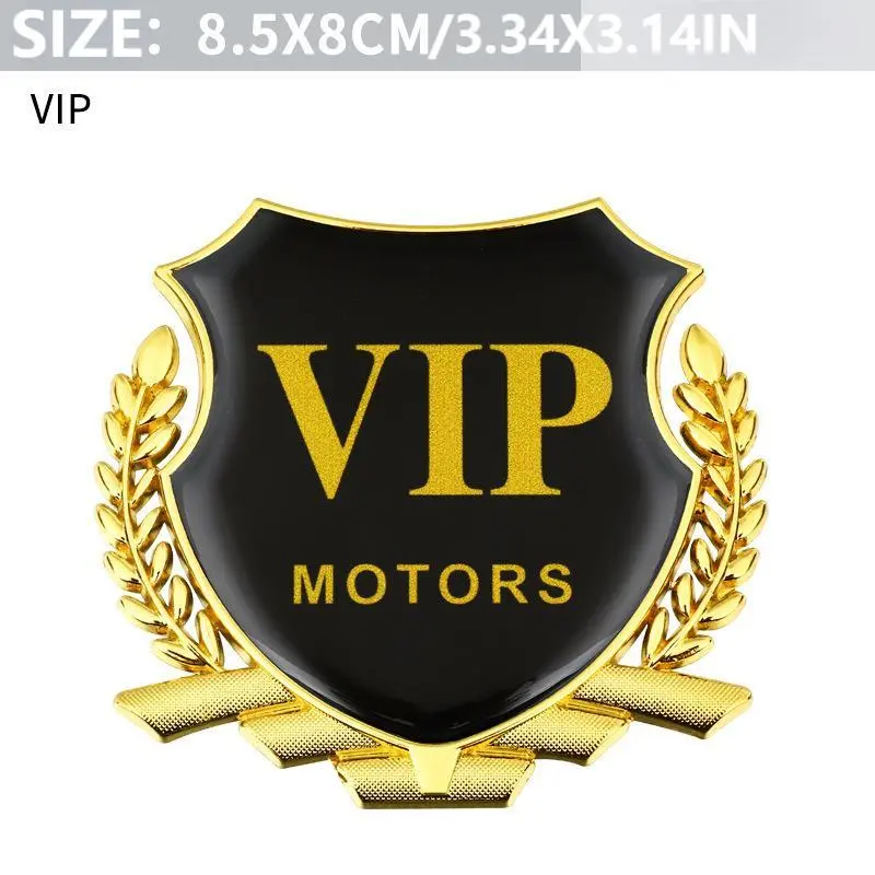 1 PCS Car Logo 3D Badge Decal - High Quality ABS Metal Plastic Letter Sticker, Body Styling Accessories, Cover Scratches, Weather-Resistant, Easy Installation, Universal Fit for Front-Rear Hood Trunk Grille, Personalized Vehicle Exterior Upgrade