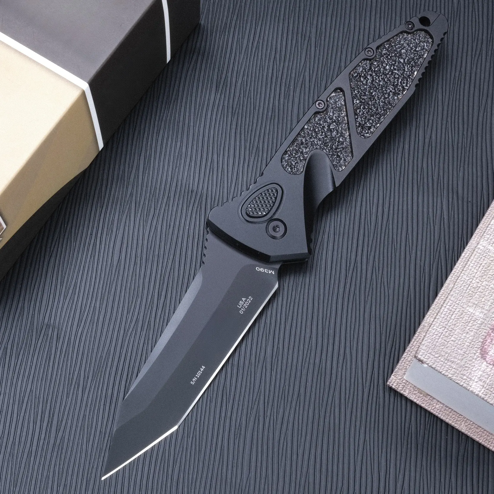 SOCOM Outdoor Folding Knife, Pure Aluminum Handle, High Hardness Steel, EDC Tool for Outdoor Camping, Driving, Fishing