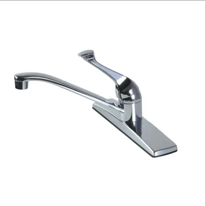 Hybrid Kitchen Faucet Single Lever Handle Chrome Finish Sink Tap for Modern Kitchen Design