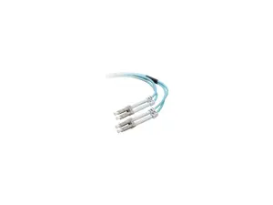 Belkin F2F402LL-04M-G 4 m/13 ft Fiber Optic Cable; 10GB Aqua Multimode LC/LC Duplex MMF, 50/125 OM3