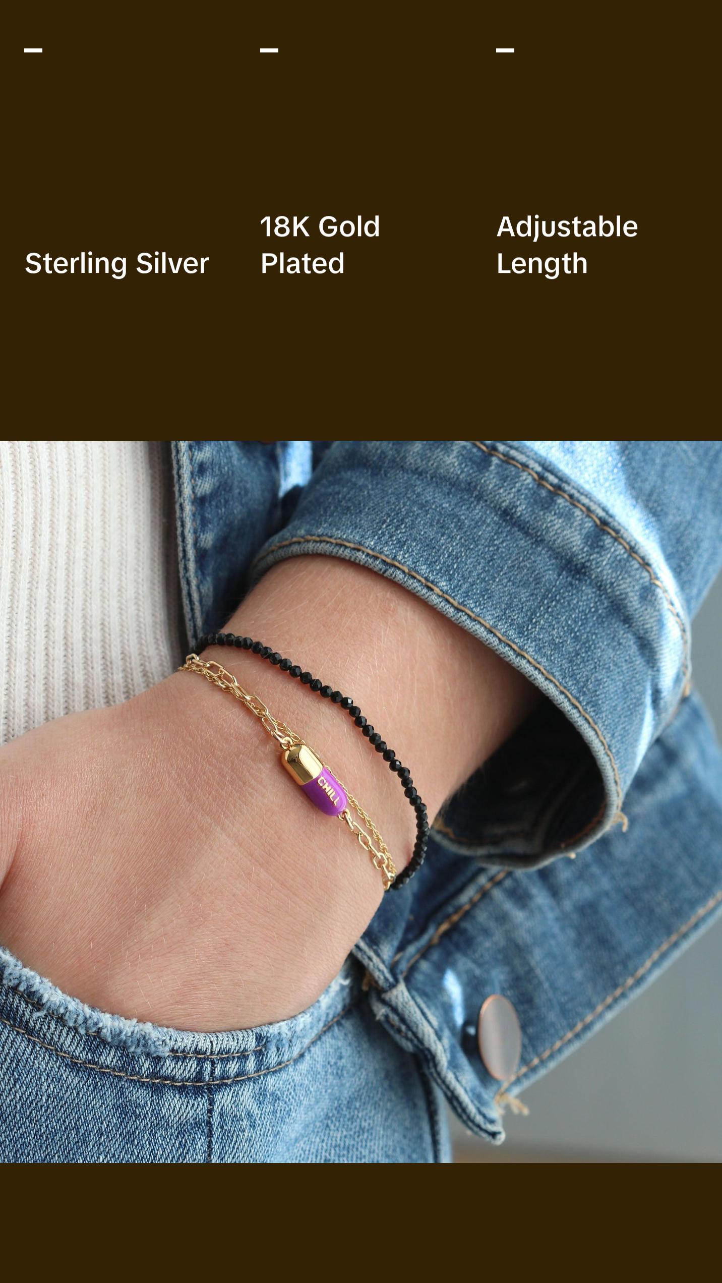 Chill Pill Bracelet