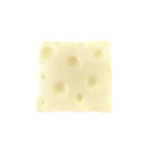 1pc 7cm Square Ultrathin Cheese Ball Squishy, TPR Shell Slow Rebound Squeeze Toy, Birthday/Halloween Gift, Perfect Gift, Stress Relief Gift For Everyone, Easter Bonus