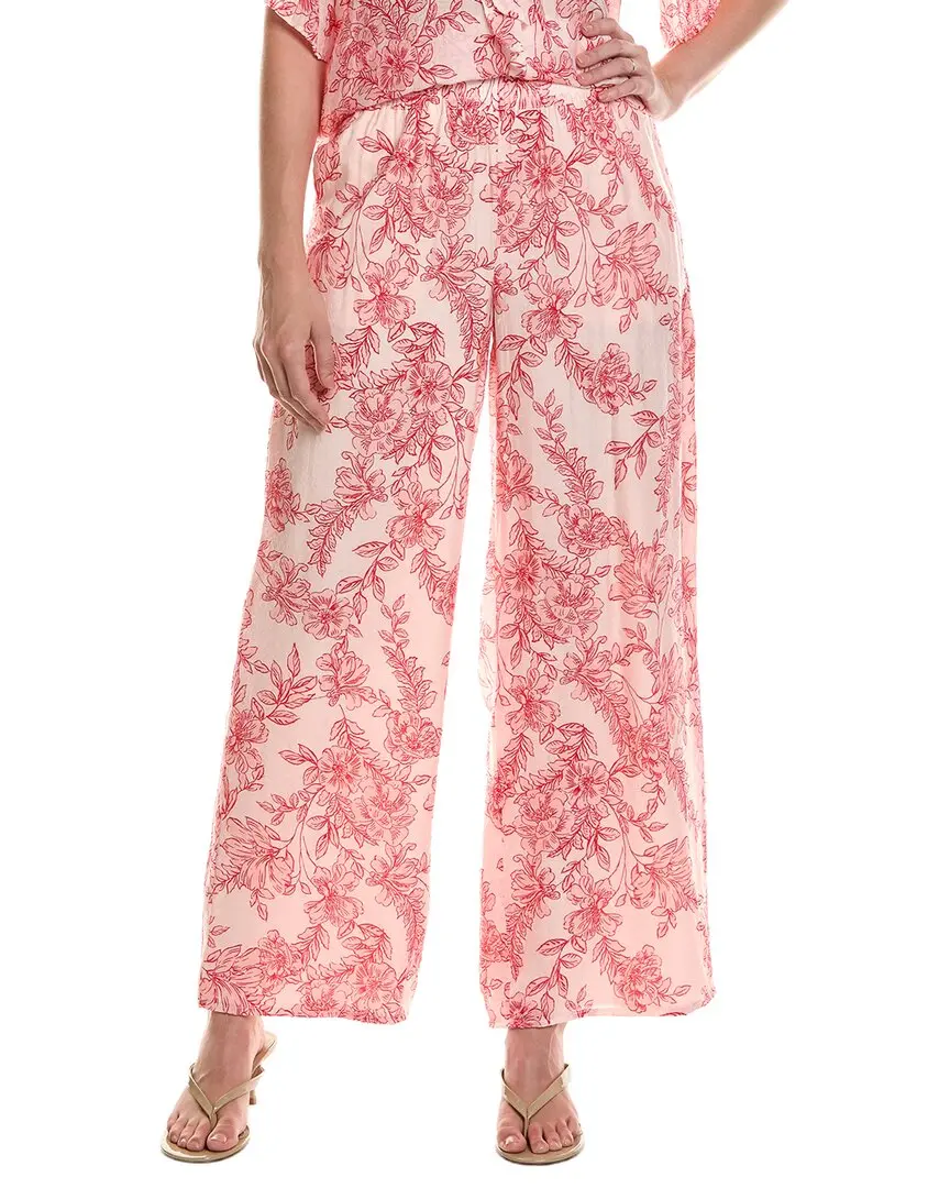 Vince Camuto Smocked Waist Wide Leg Pant