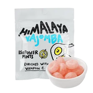 BIG FOOT Lightning Fruit Mint Candy 15g - Vitamin C Enriched, Salty Refreshment, Instant Breath Freshener, Viral TikTok Snack